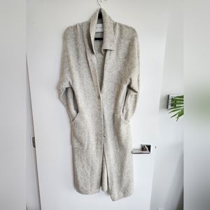 Aritzia-The Group by Babaton Nour Wool/Alpaca Blend Long Sweater Cardigan